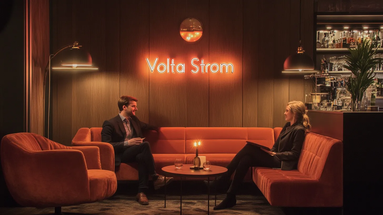 Willkommen in der Volta Strom Lounge